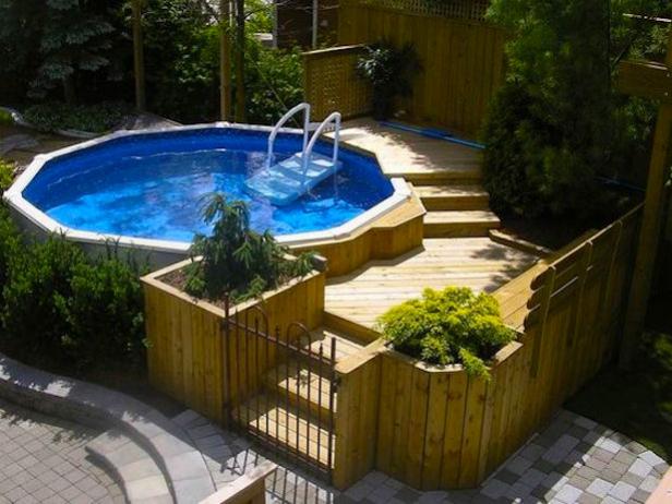 2. Deck-Style Pool