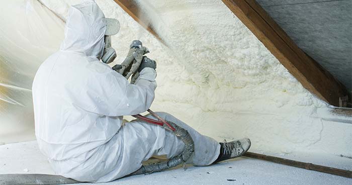 4. Spray Foam Insulation