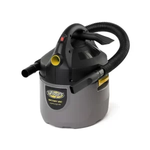 how to use shop vac for water