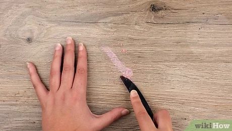 how to get nail polish off hardwood floor