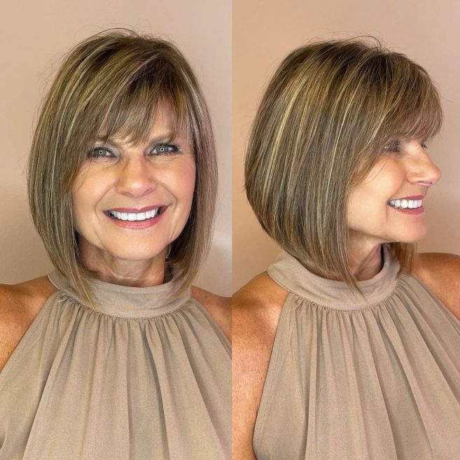 Fringe Layered Bob