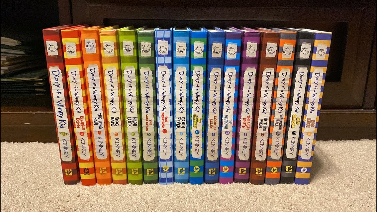 diary of a wimpy kid books in order