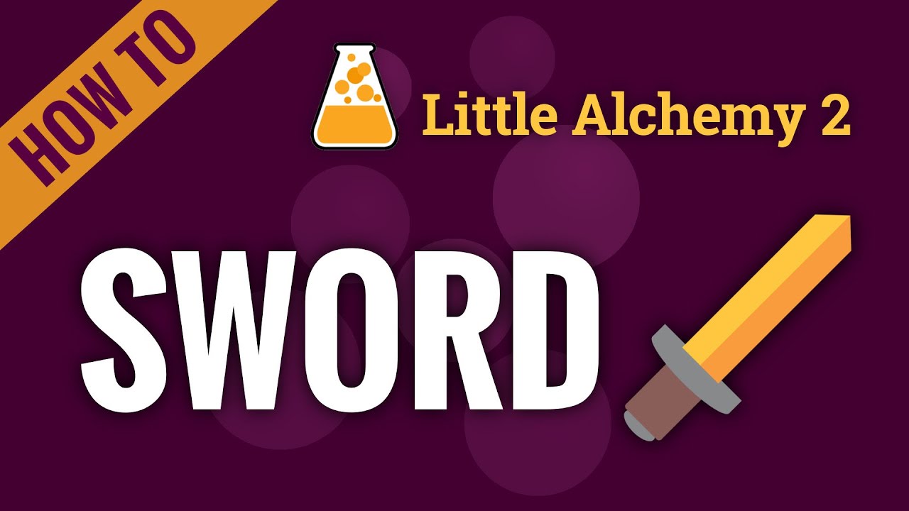 how to make sword in little alchemy 2