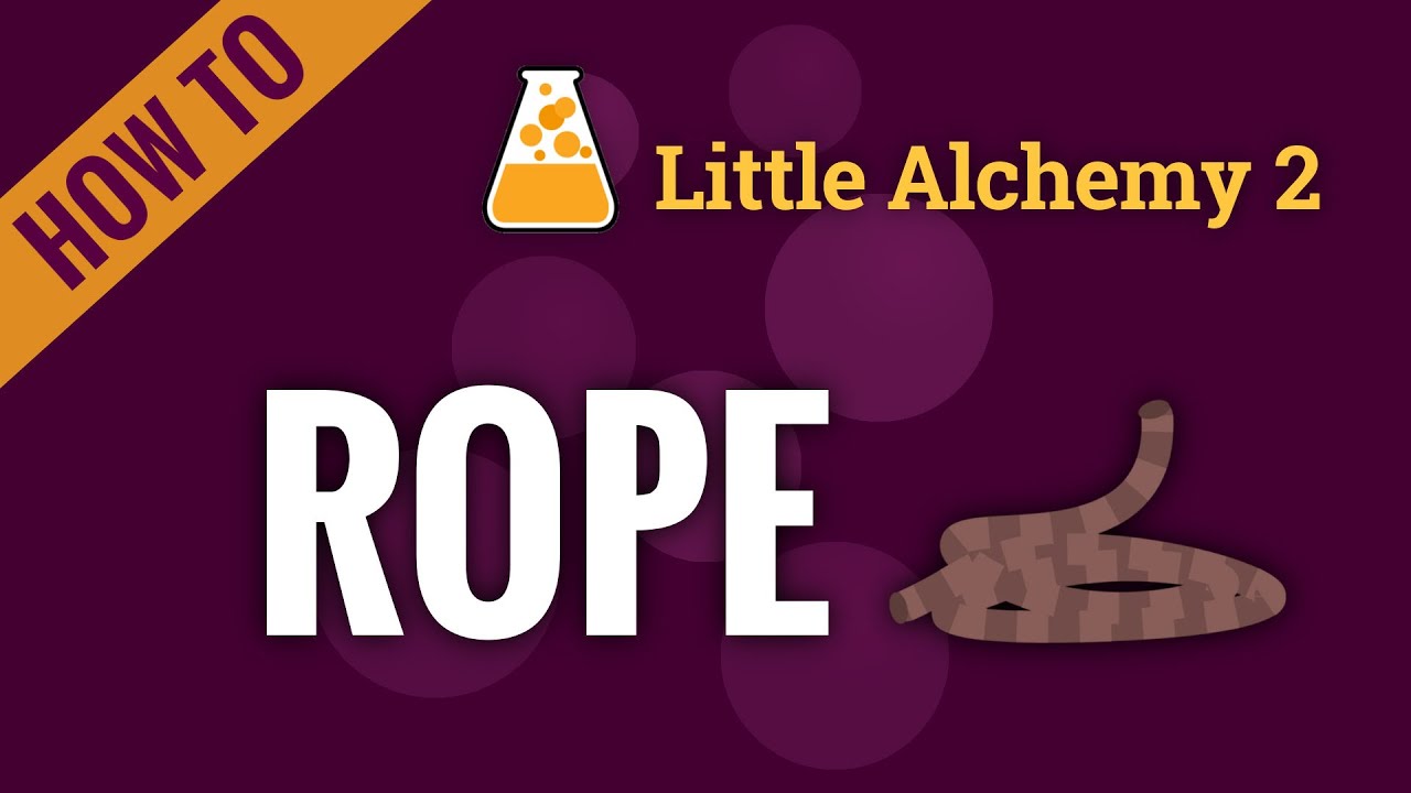 how to make rope in little alchemy 2