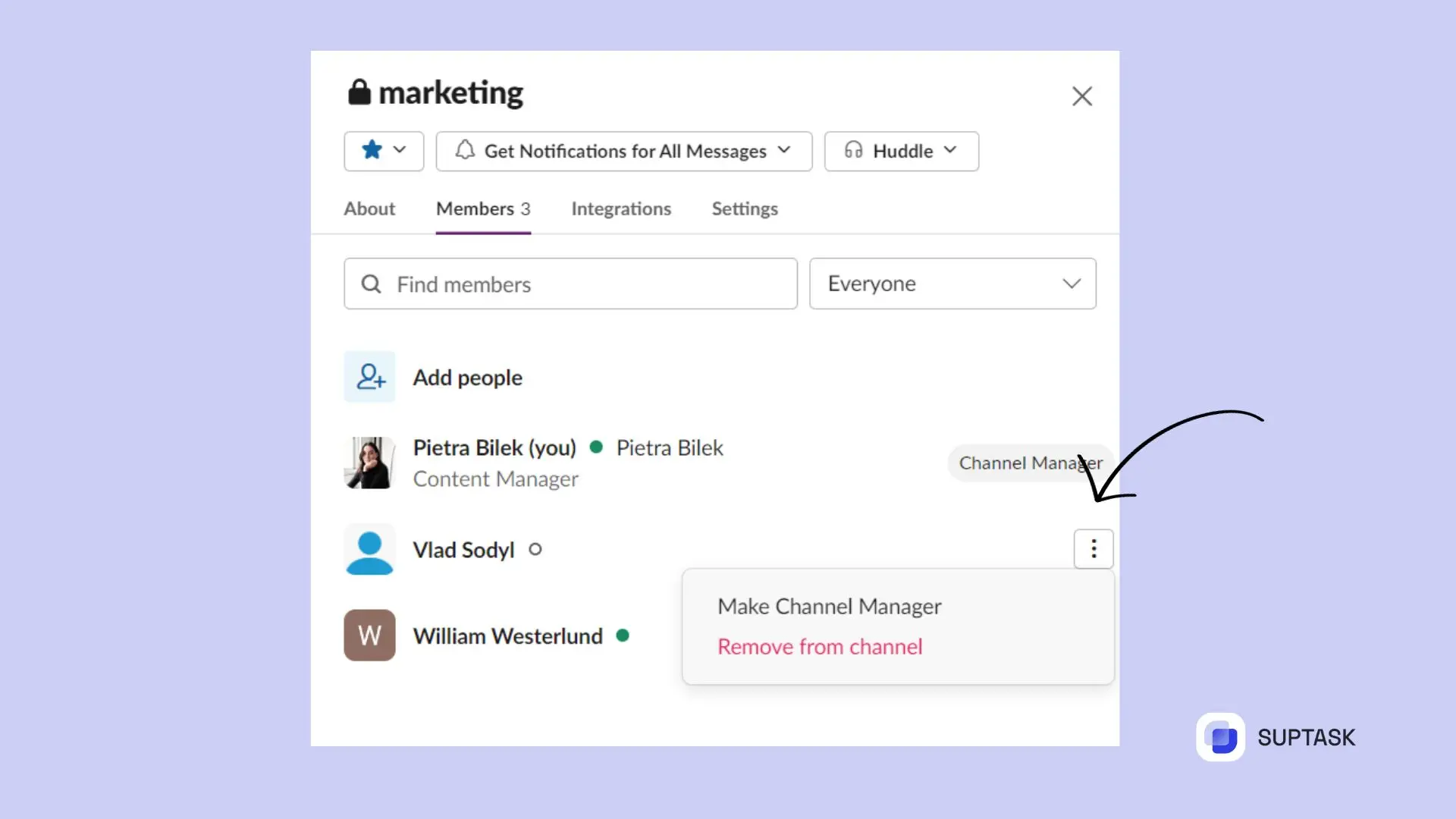 Slack Channel