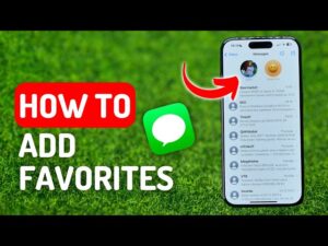 Add Favorites on Iphone